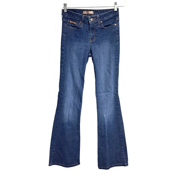 Y2K LEI Jeans Boot Cut Stretch Junior Size 3 - Picture 2 of 14